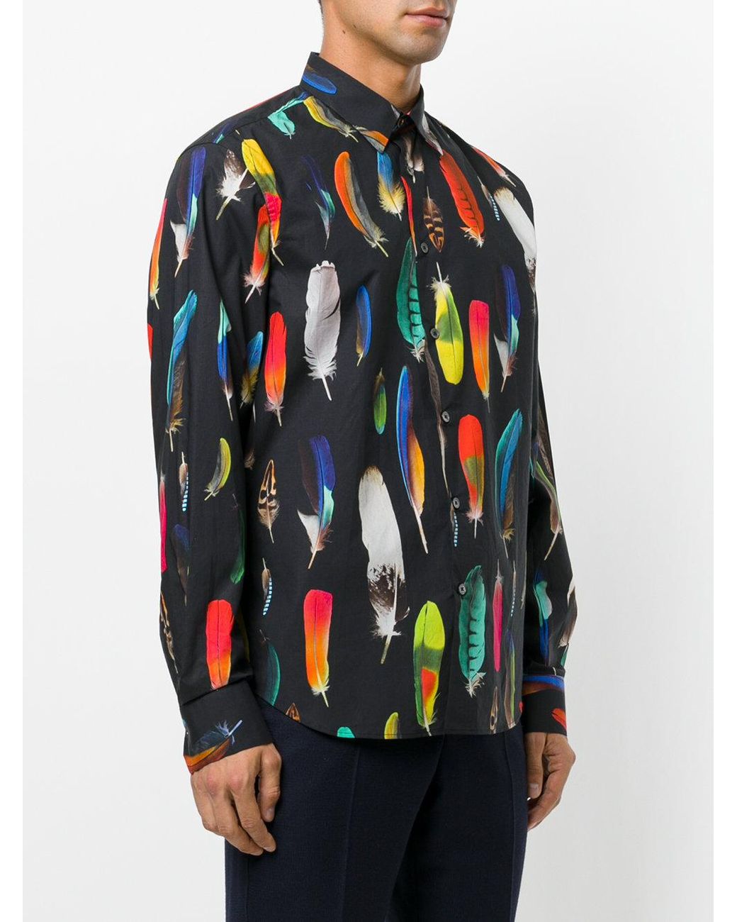 paul smith feather shirt