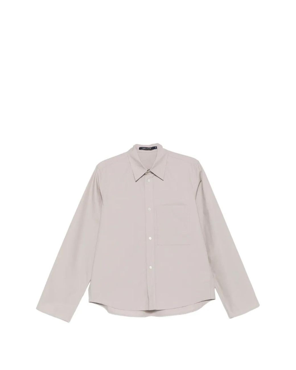 Sofie D'Hoore Natural Chest-Pocket Button-Up Shirt