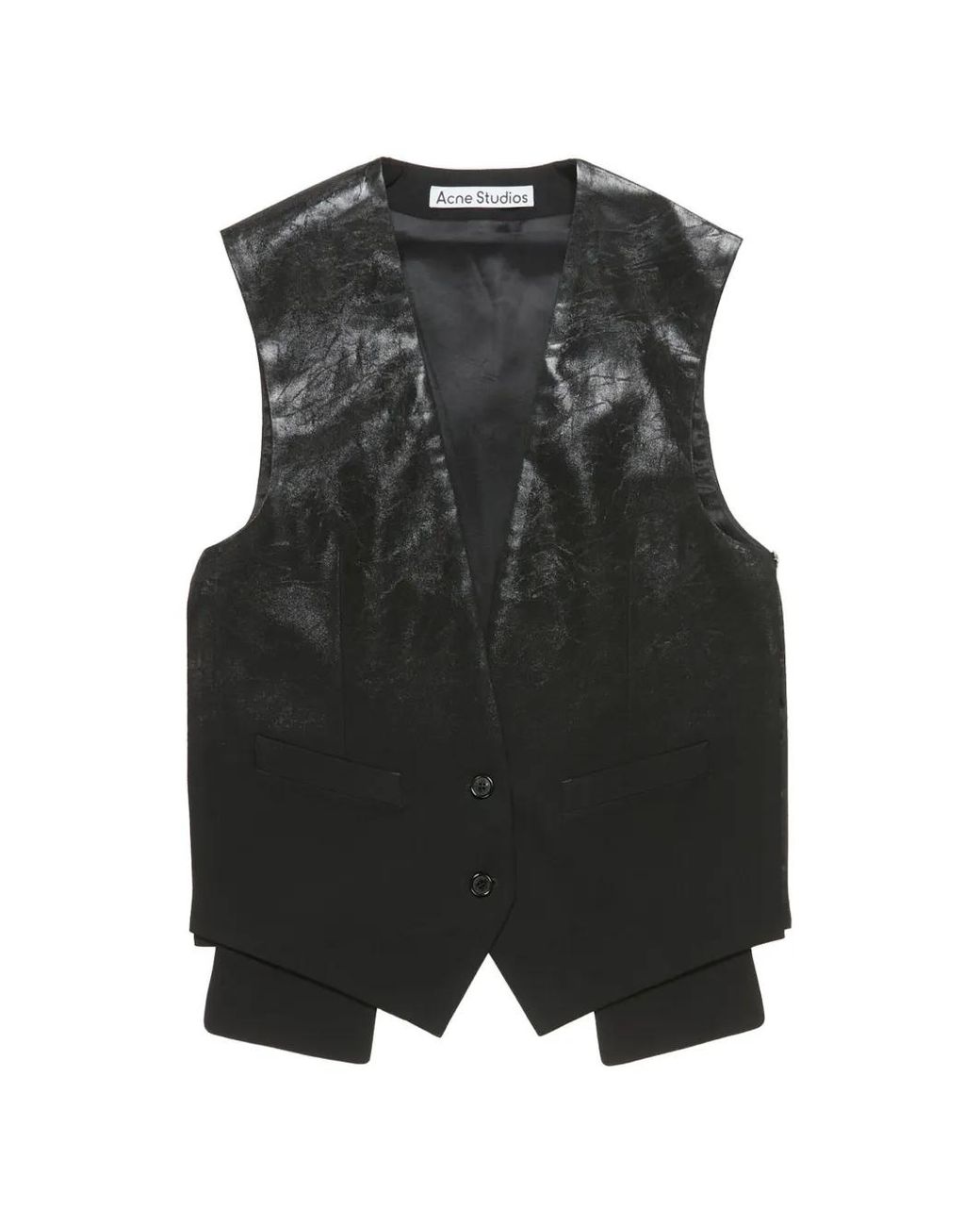Acne Black Degradé Vest