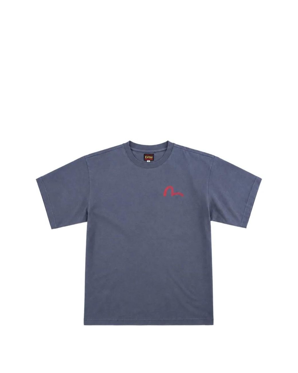 Evisu Blue Heart Cowgirl Graphic-Print T-Shirt for men