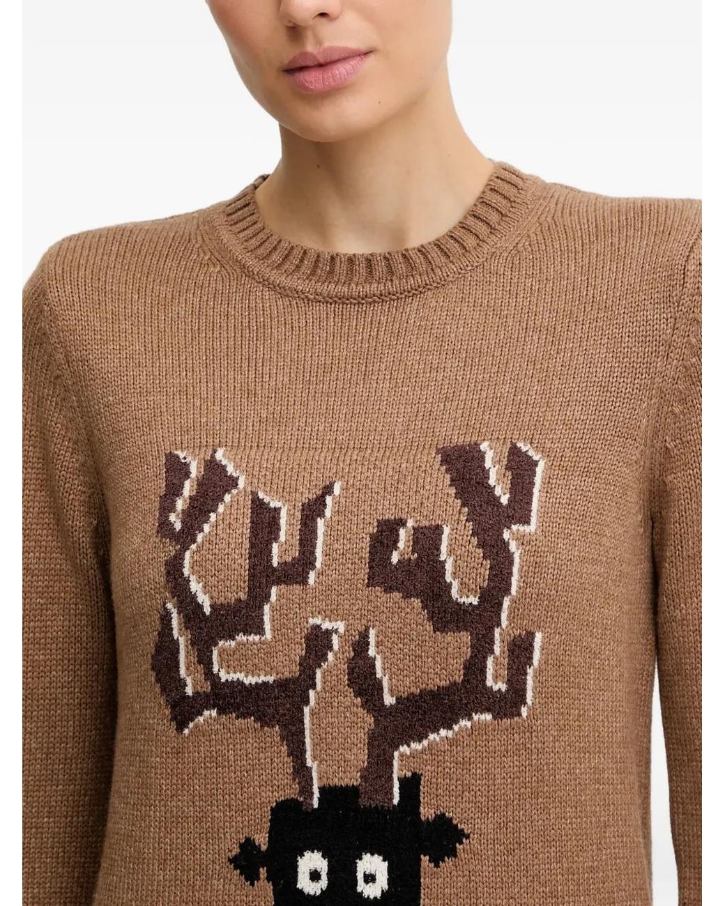 EA7 Black Pull En Maille Jacquard