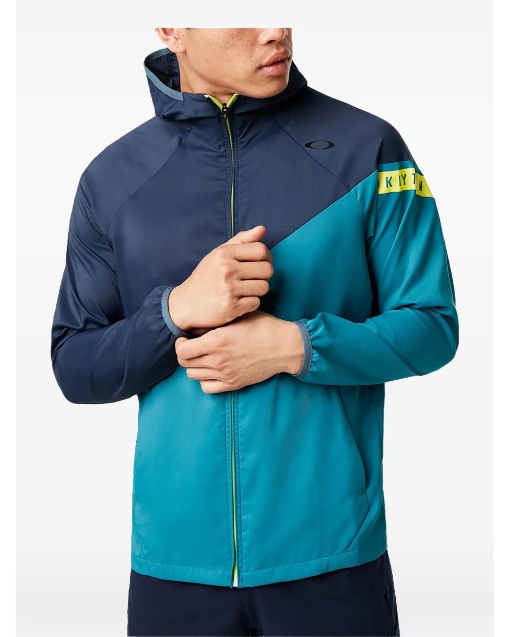 Oakley Blue Enhance Double Cloth Hoodie for men