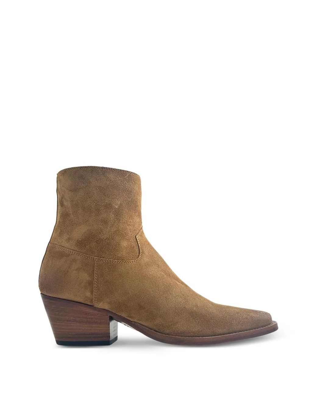 Sartore Brown Suede Ankle Boots