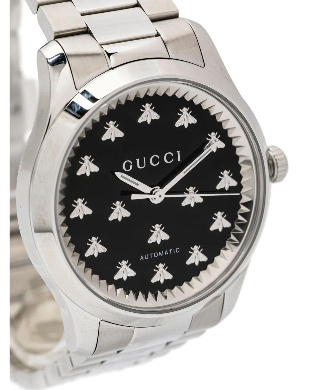 Gucci White G-Timeless 38Mm