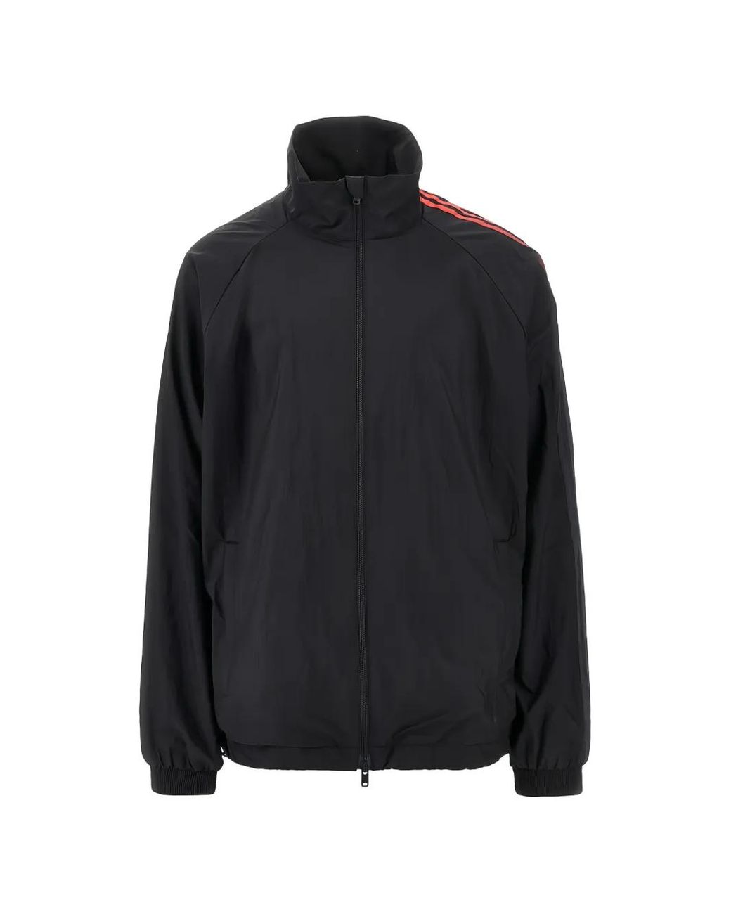 Y-3 Black Gradient 3-Stripes Nylon Track Top for men