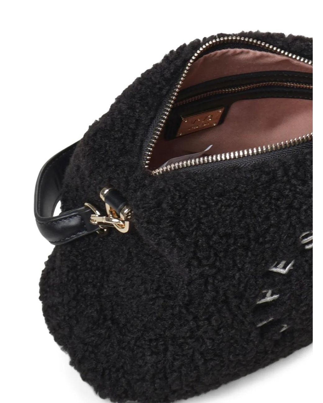 V73 Black Sac Porté Épaule À Broderies