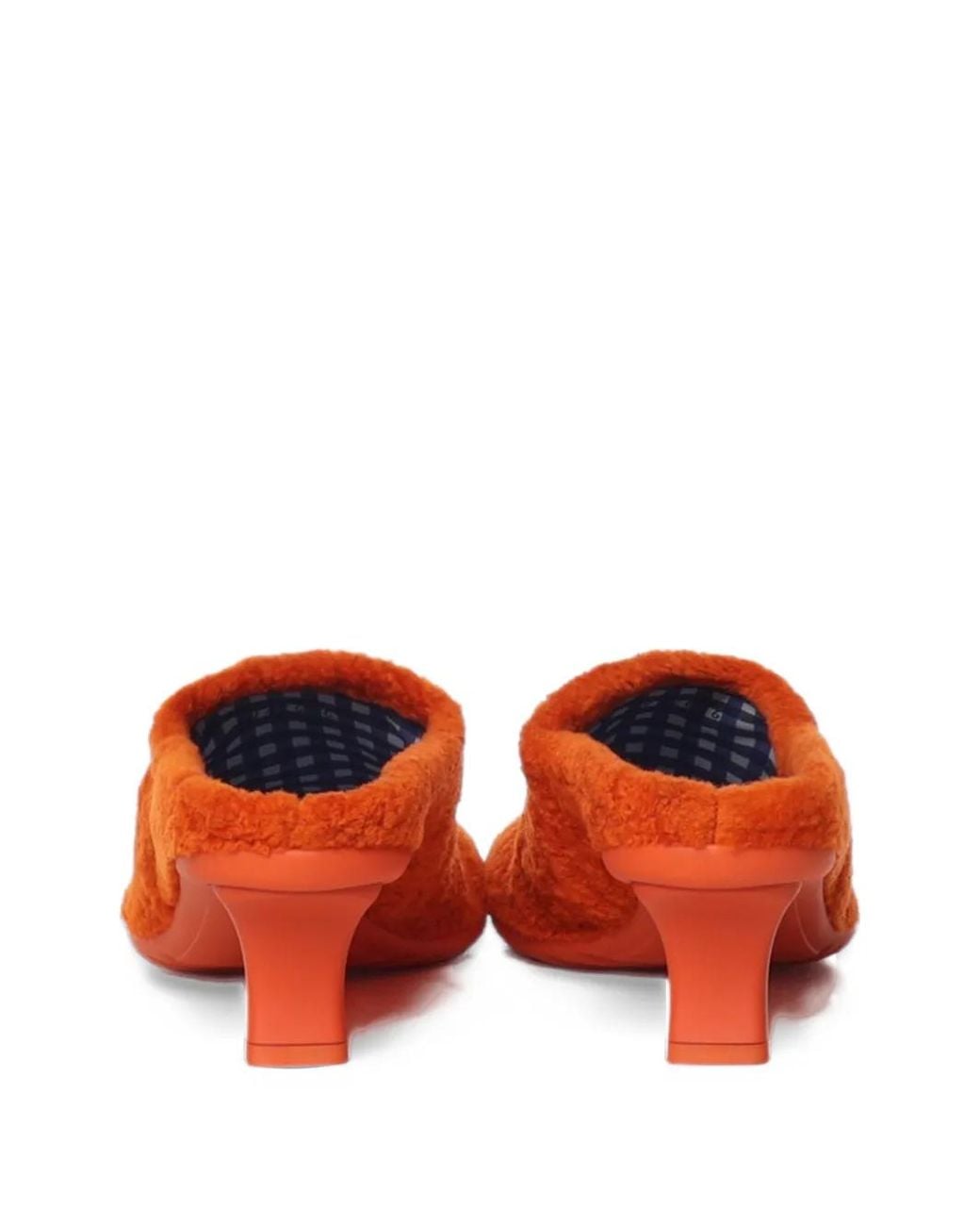 Loewe Orange Dive Mules