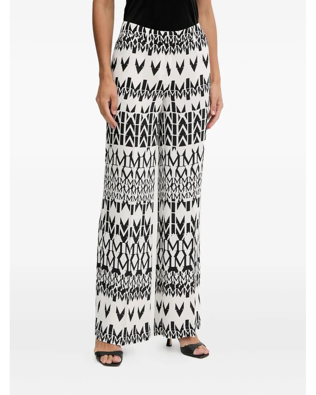 Pantalones Con Motivo Del Logo MARCIANO BY GUESS de color White