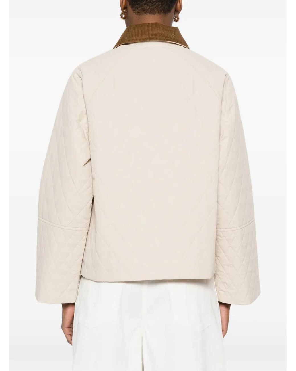 Barbour Natural Kirby Quilted Jacket