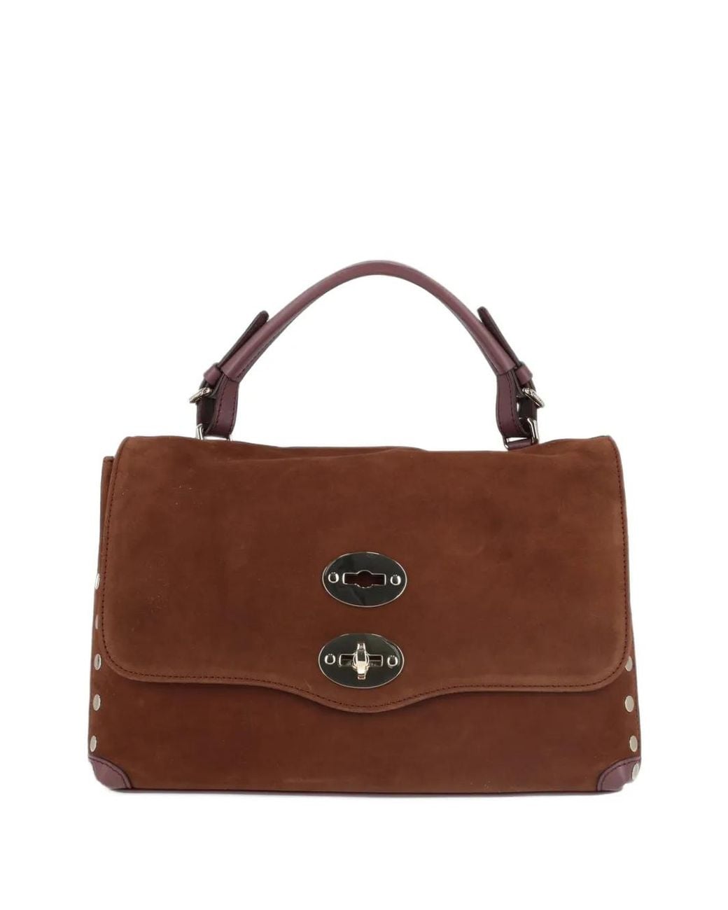 Zanellato Brown Petit Sac Porté Épaule Postina