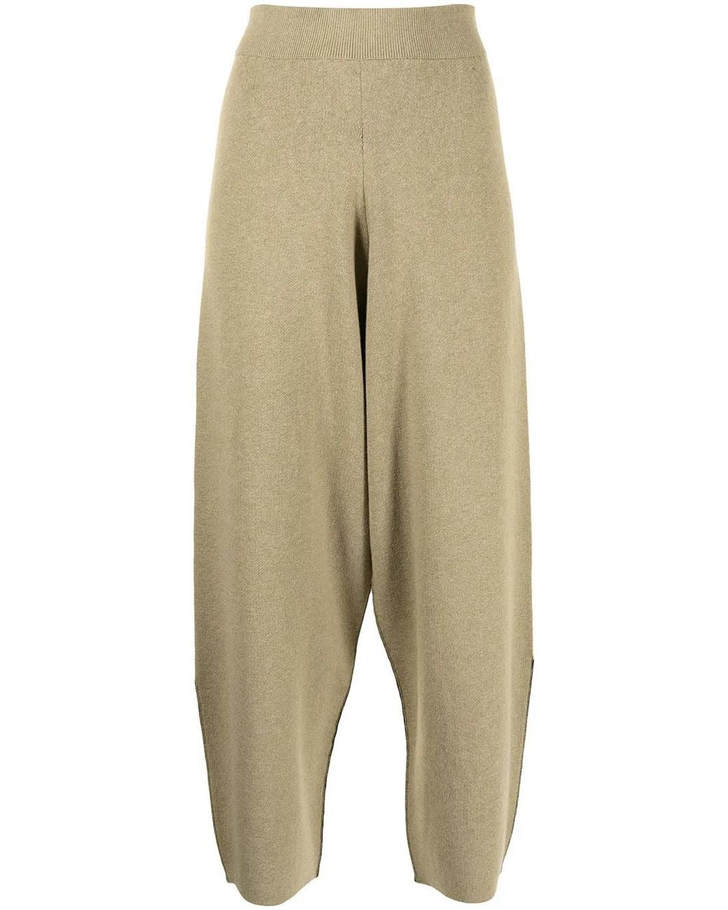 Proenza Schouler Natural Tapered Cropped Trousers