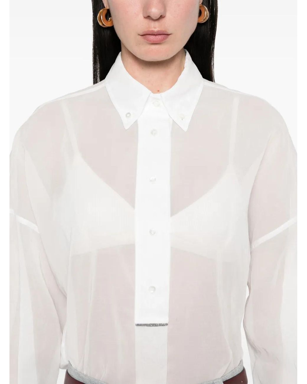 Brunello Cucinelli White Shirts