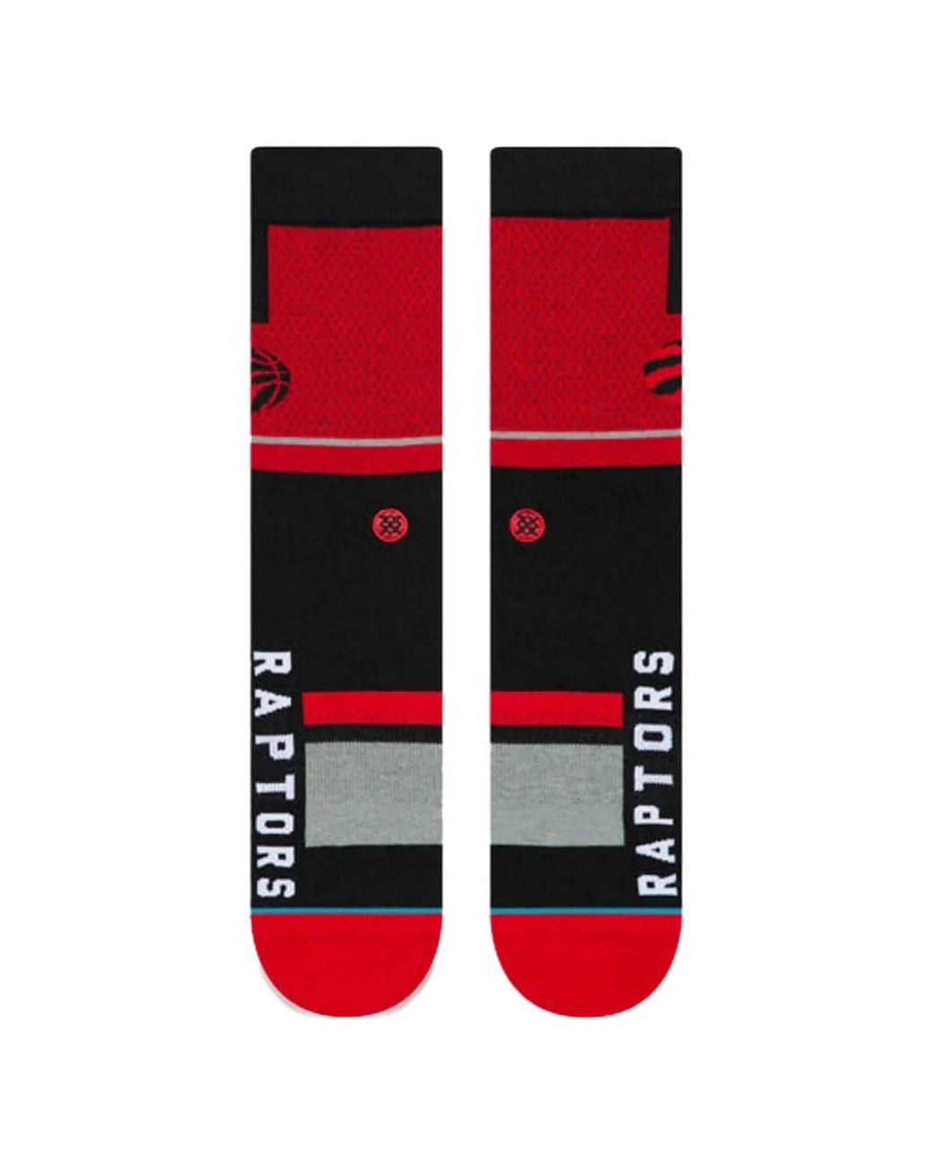 Stance Red Nba Raptors Crew Socks for men
