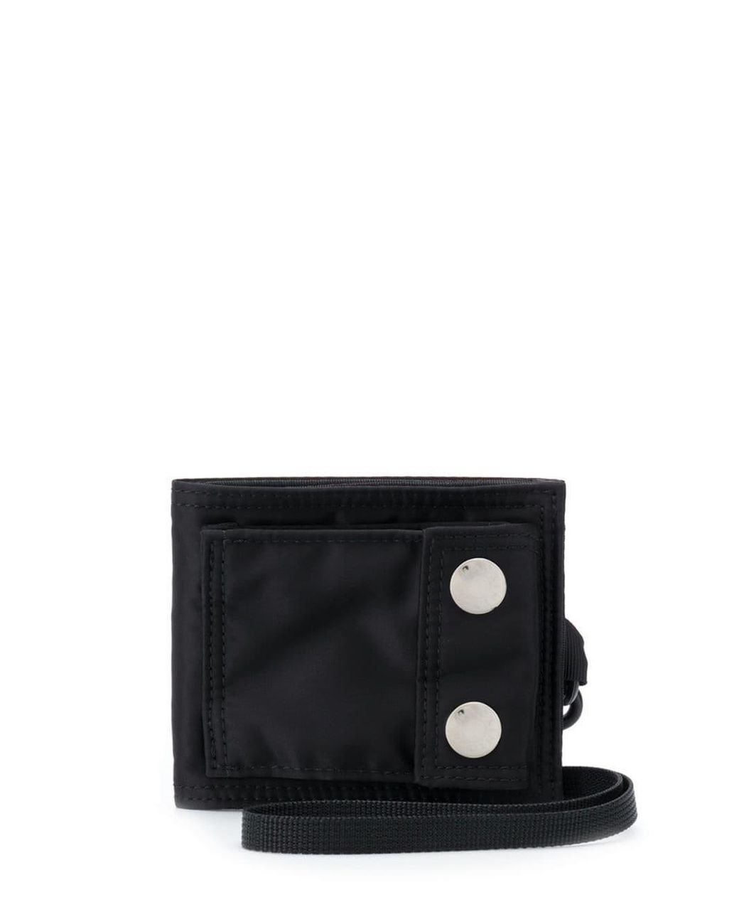 Mackintosh Black Nylon Porter Wallet For Men Lyst