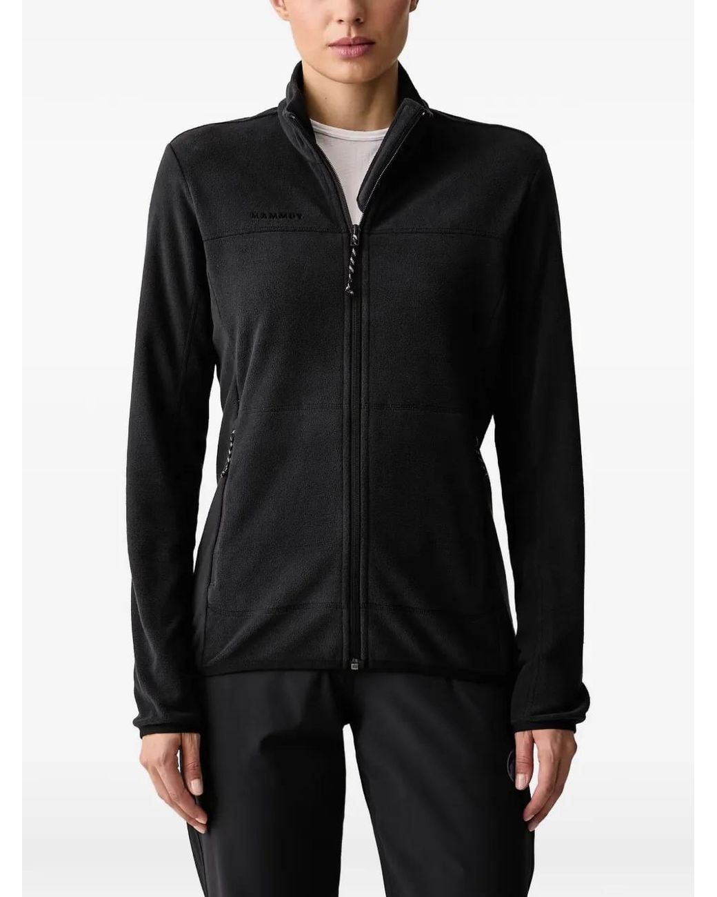 Mammut Black Innominata Light Ml Fleece Zip-Up Sweatshirt