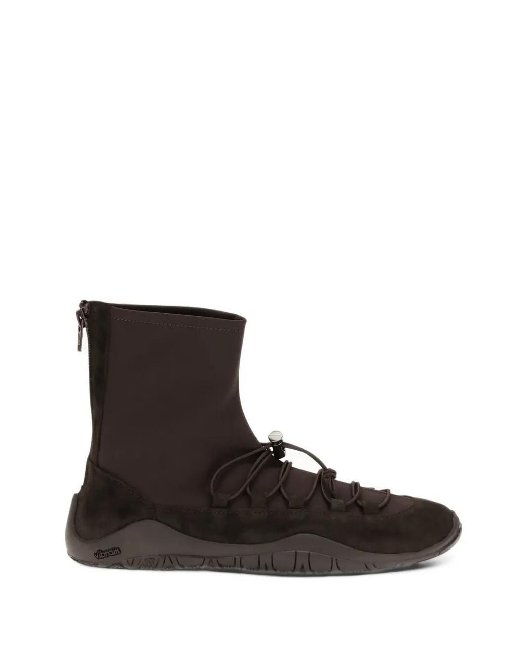 Dear Frances Black Scuba Ankle Boots