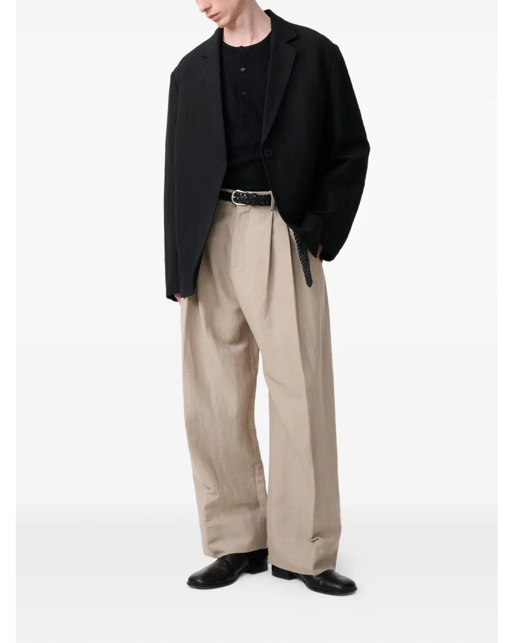 Studio Nicholson Black Denison Blazer for men