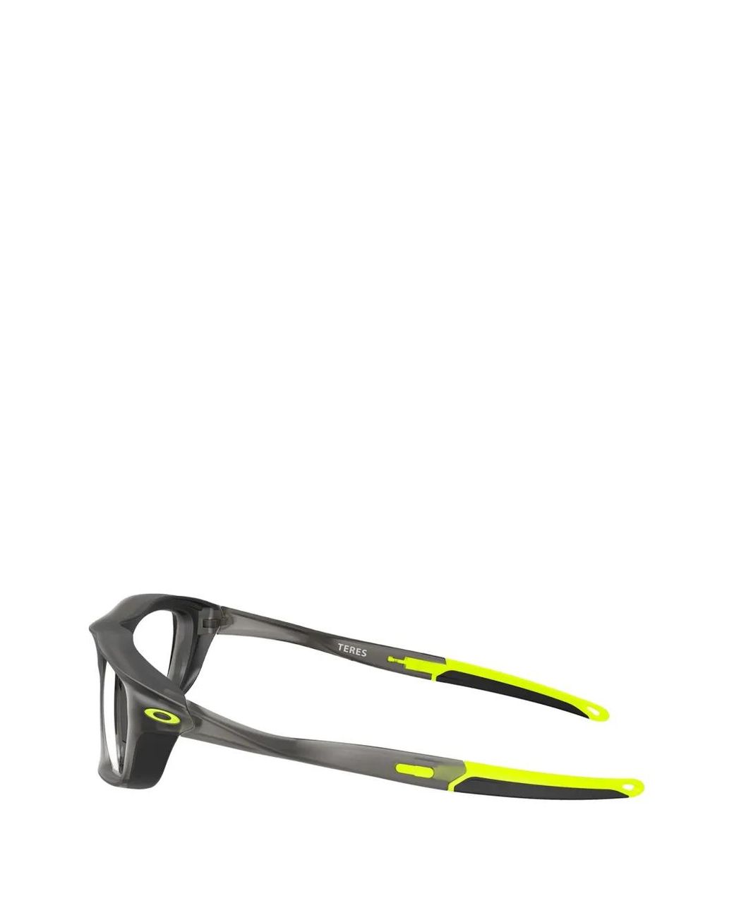 Oakley Black Teres Rectangle-Frame Glasses