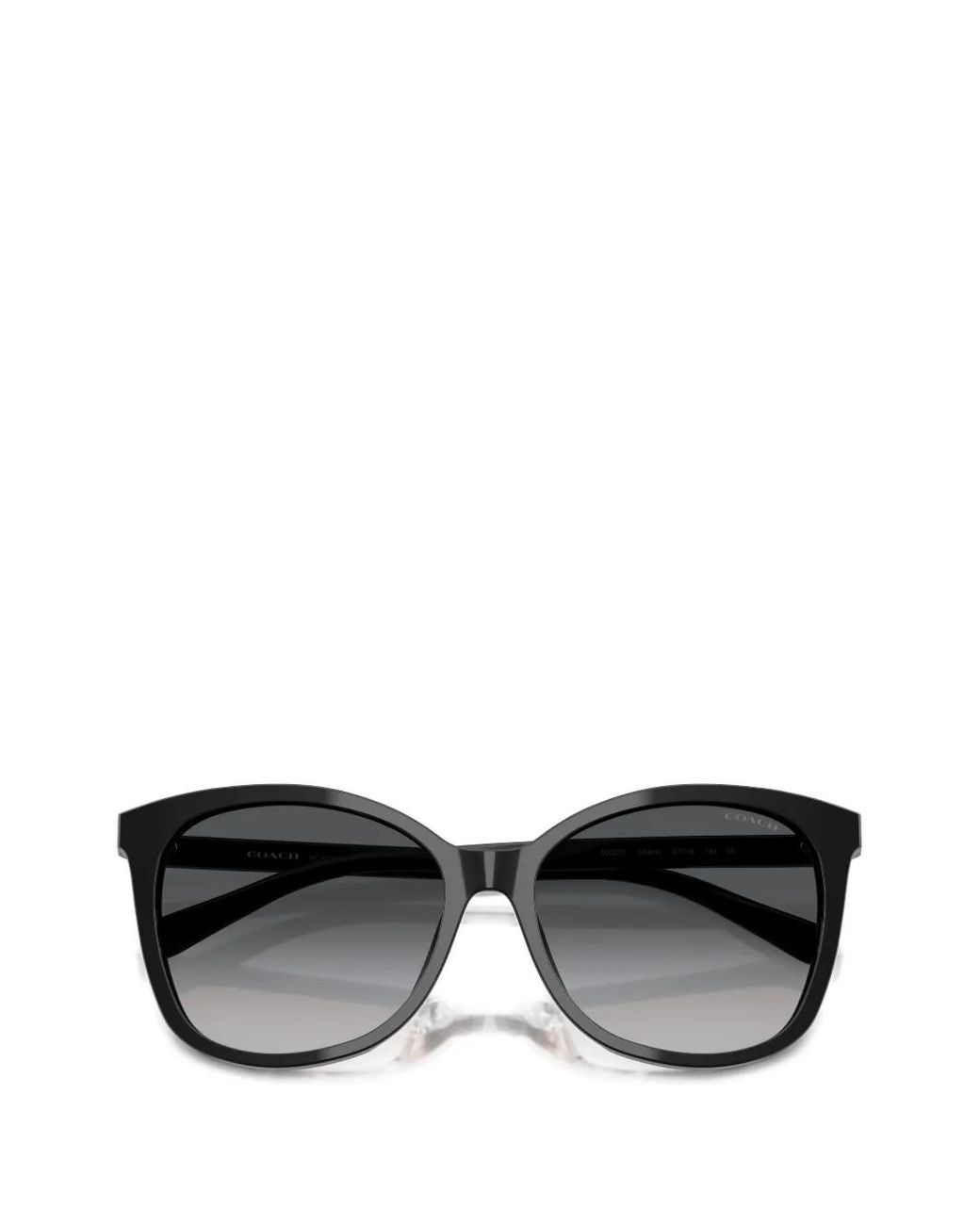 COACH Black Square-Frame Sunglasses