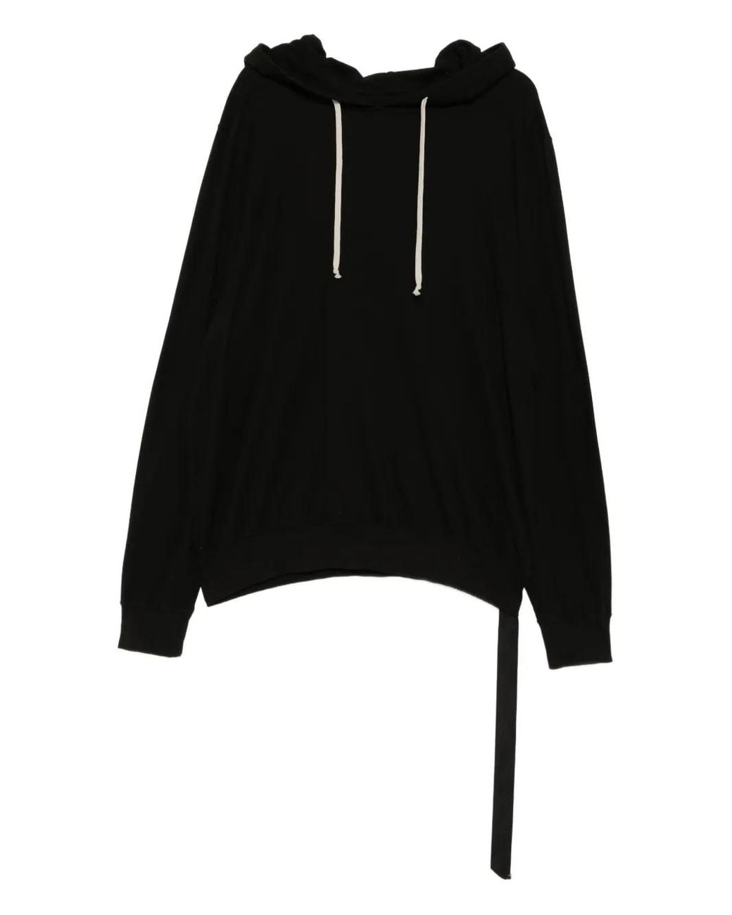 Sudadera De Algodón Con Capucha Rick Owens de hombre de color Black