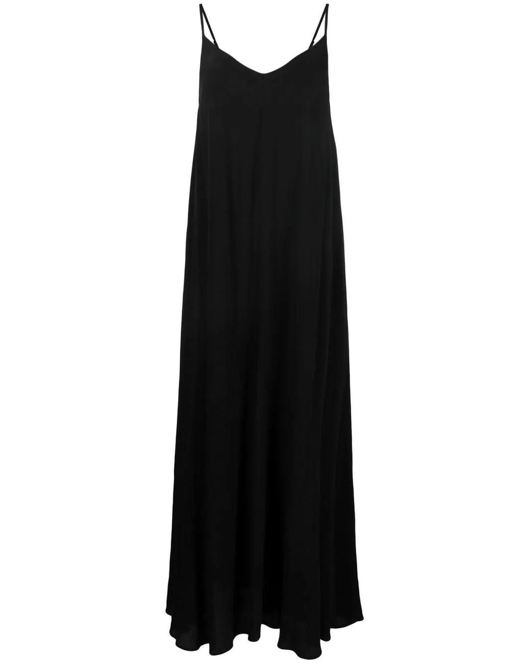 Voz Black Parachute Slip Dress