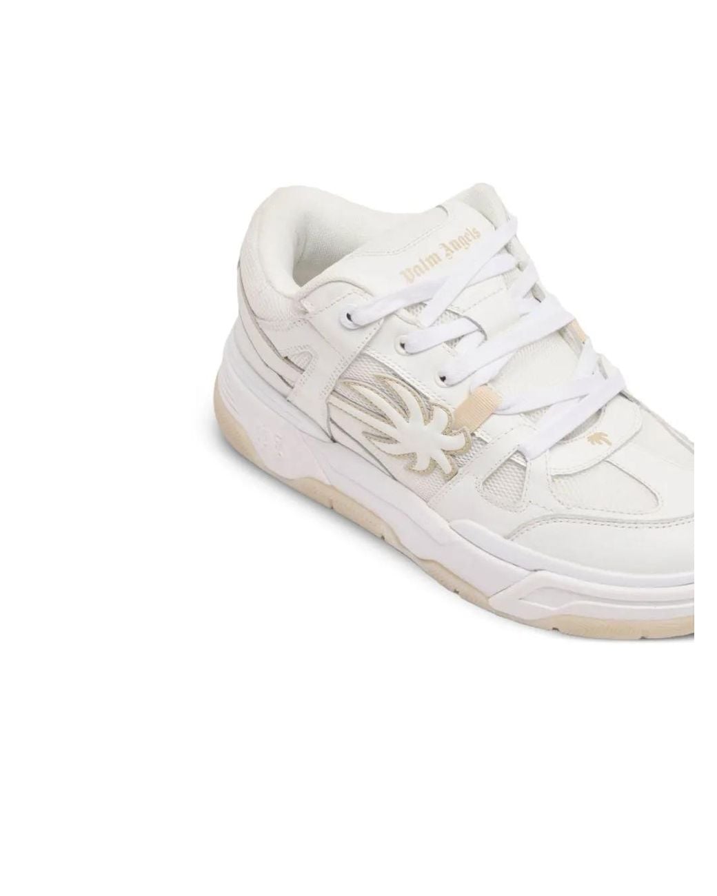 Palm Angels White Palm Skate Sneakers for men