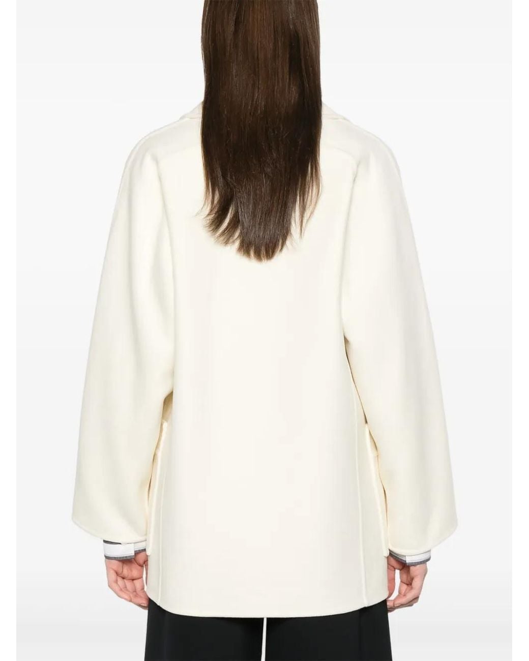 Max Mara White Jacke Jacket