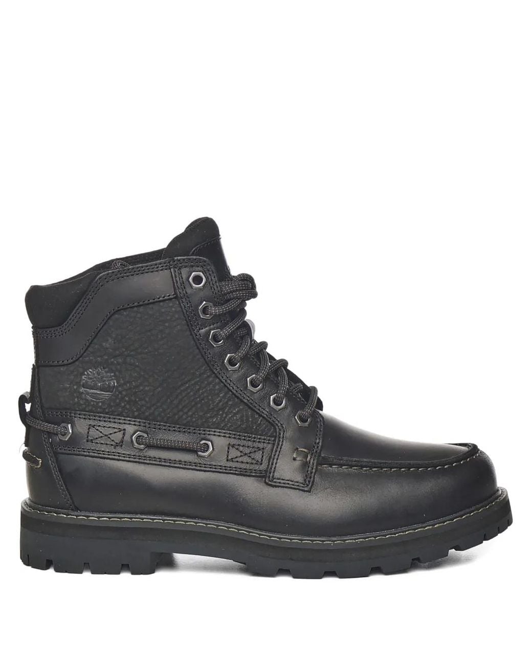 Timberland Black Britton Road Leather Ankle Boots for men