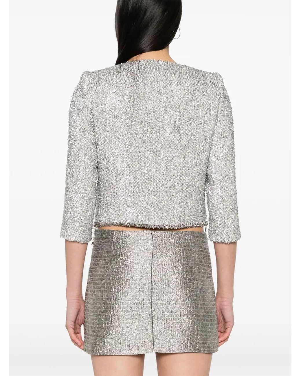 Elisabetta Franchi Gray Jackets