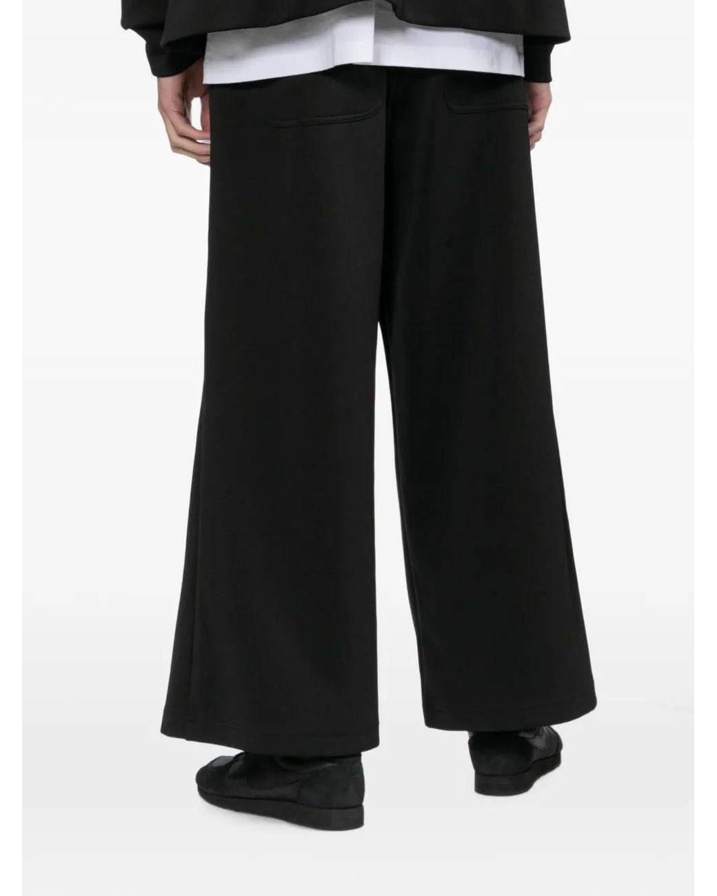 COMME DES GARÇON BLACK Black Wide-Leg Track Pants for men