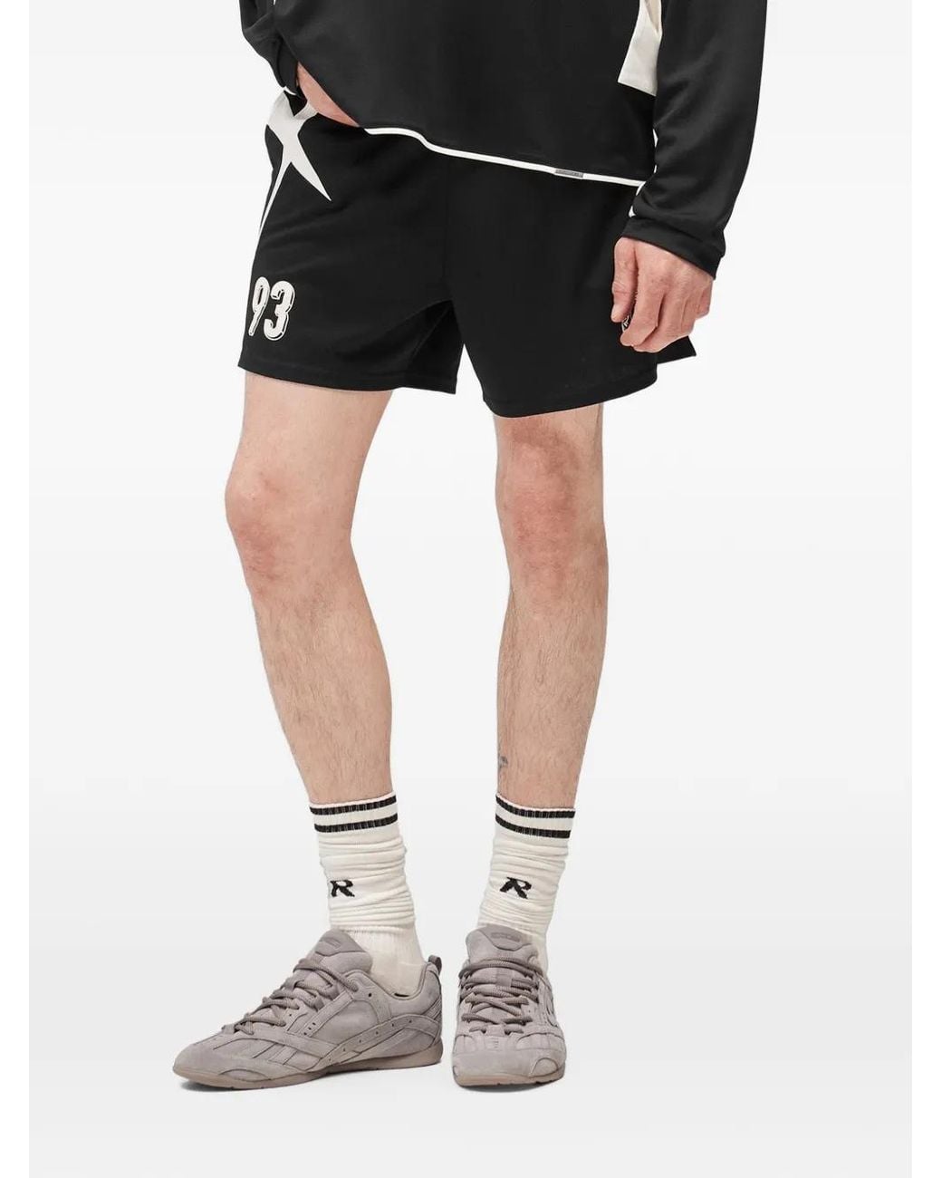 Represent Black Star Shorts for men