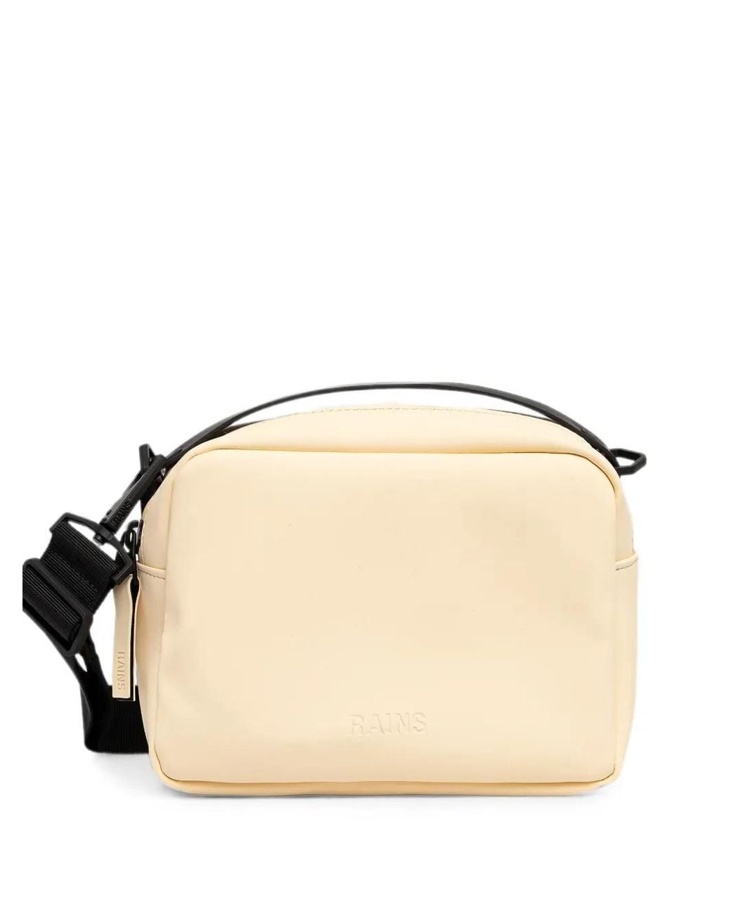 Rains Natural Logo-Debossed Belt Bag