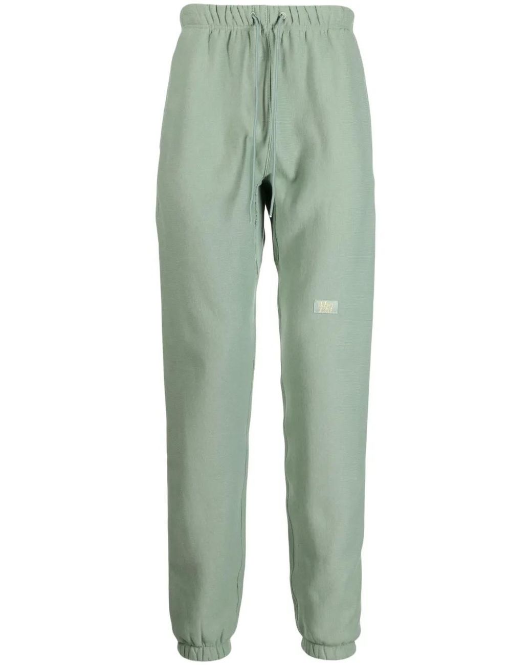 Advisory Board Crystals Green Drawstring-Waist Joggers for men