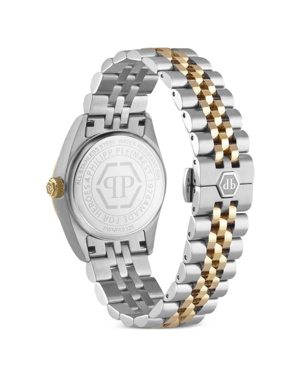 Philipp Plein Metallic Date Superlative 34Mm Watch
