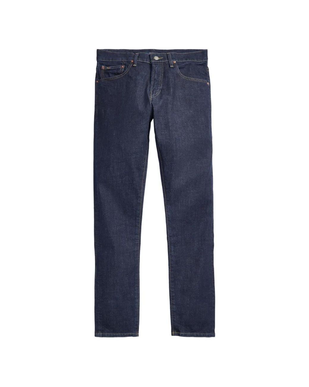 Polo Ralph Lauren Blue Five-Pocket Jeans for men