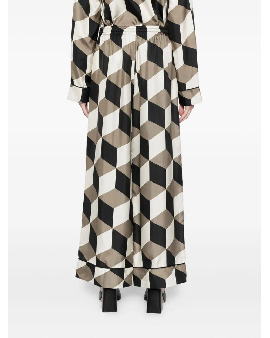 Cynthia Rowley White The Illusion Trousers