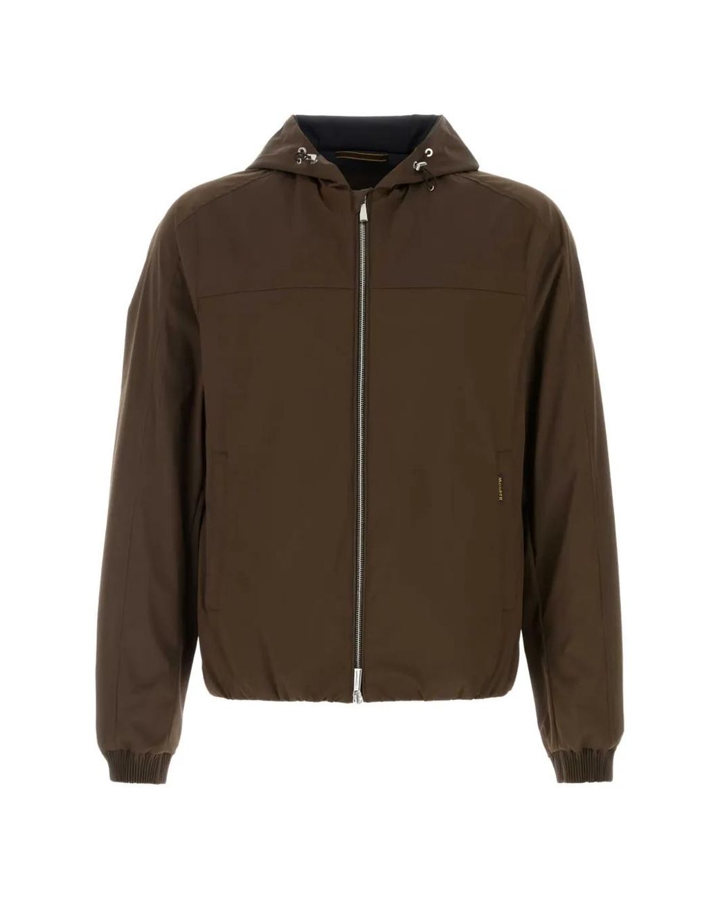 Moorer Brown Veste Albori À Capuche for men