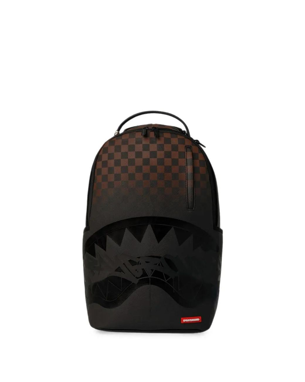 Sprayground Black Shadow Sharks Deep Sea Backpack for men