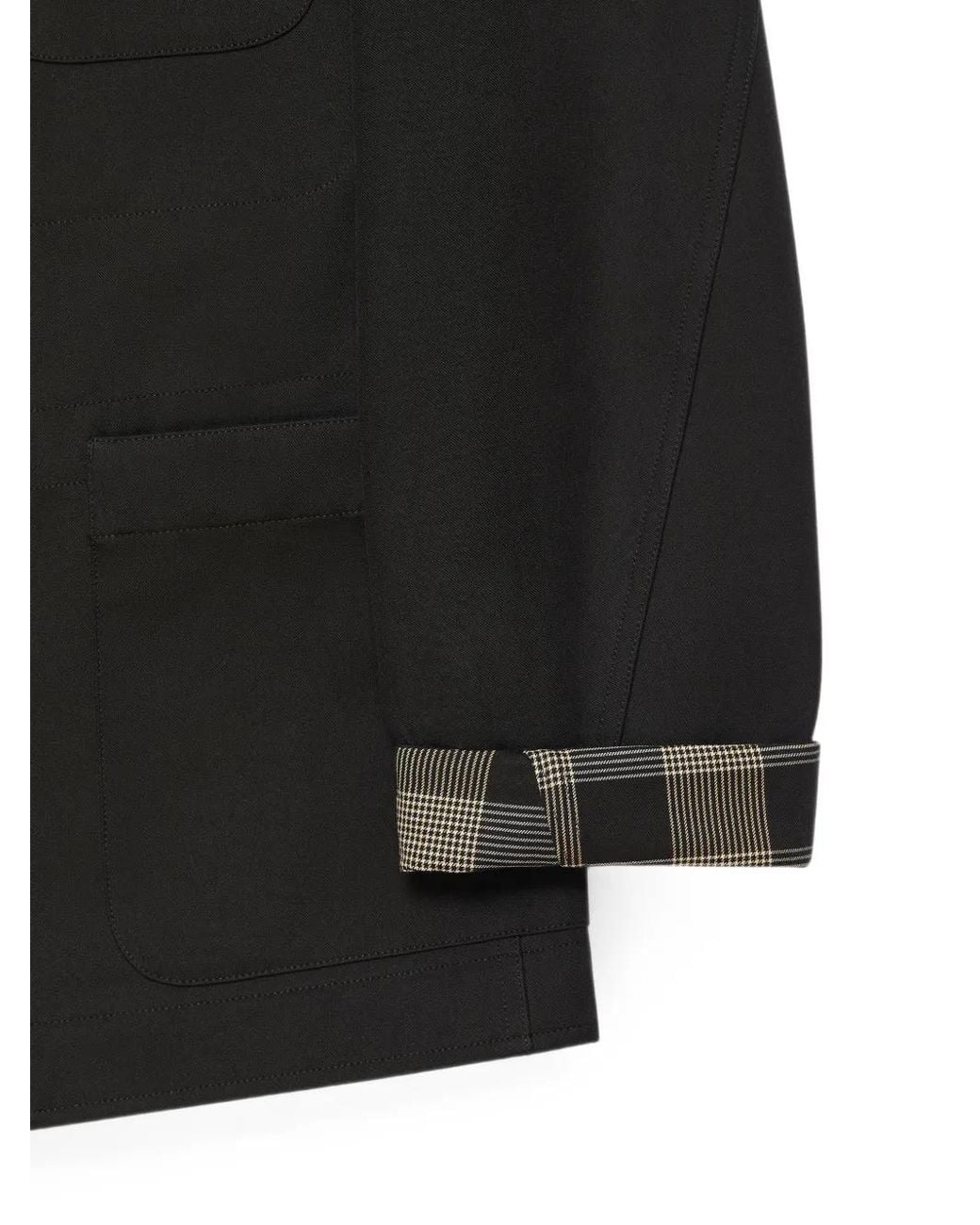 Givenchy Black Single-Breasted Deconstructed Jacket for men