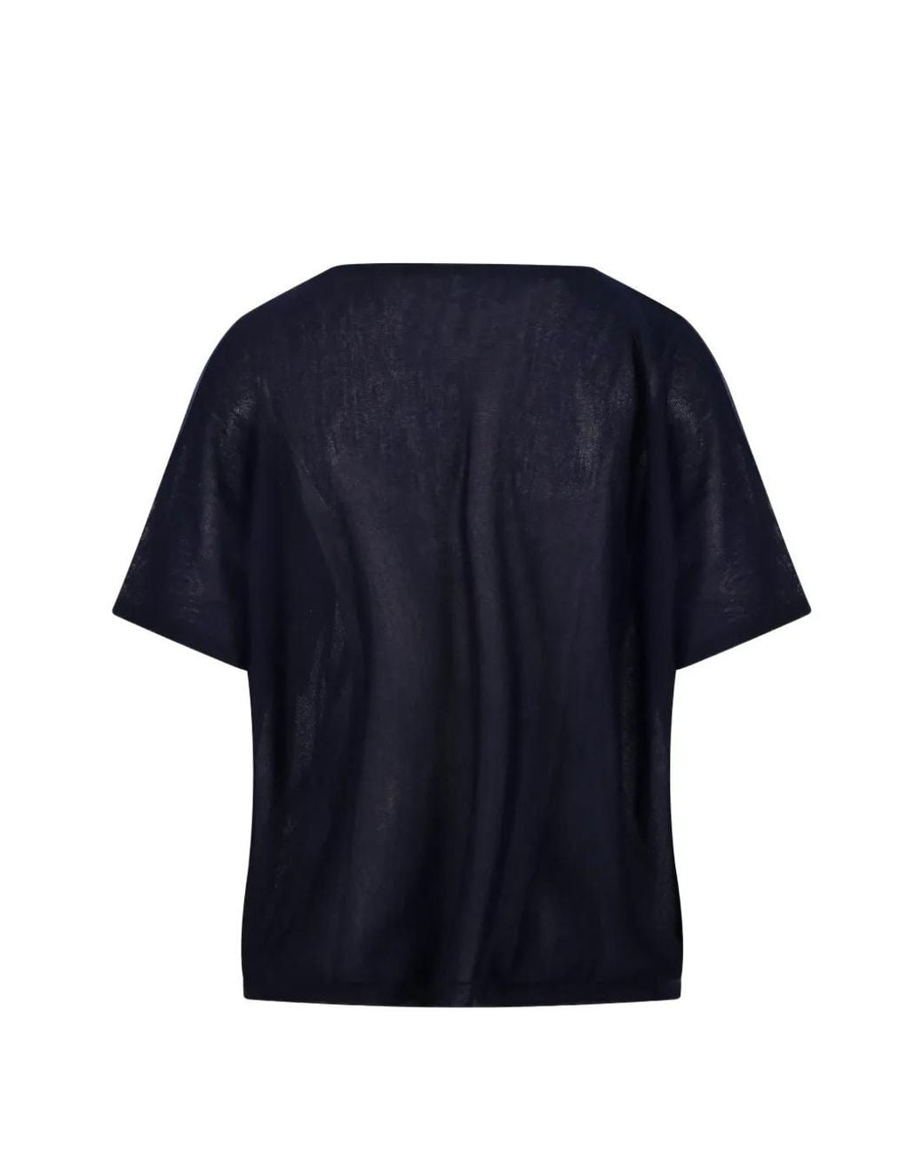 Roberto Collina Blue Short-Sleeved T-Shirt