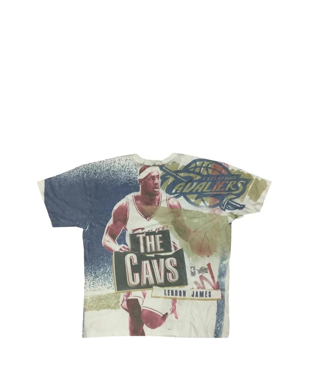 Mitchell & Ness Blue X Nba Lebron James Sublimated T-Shirt for men