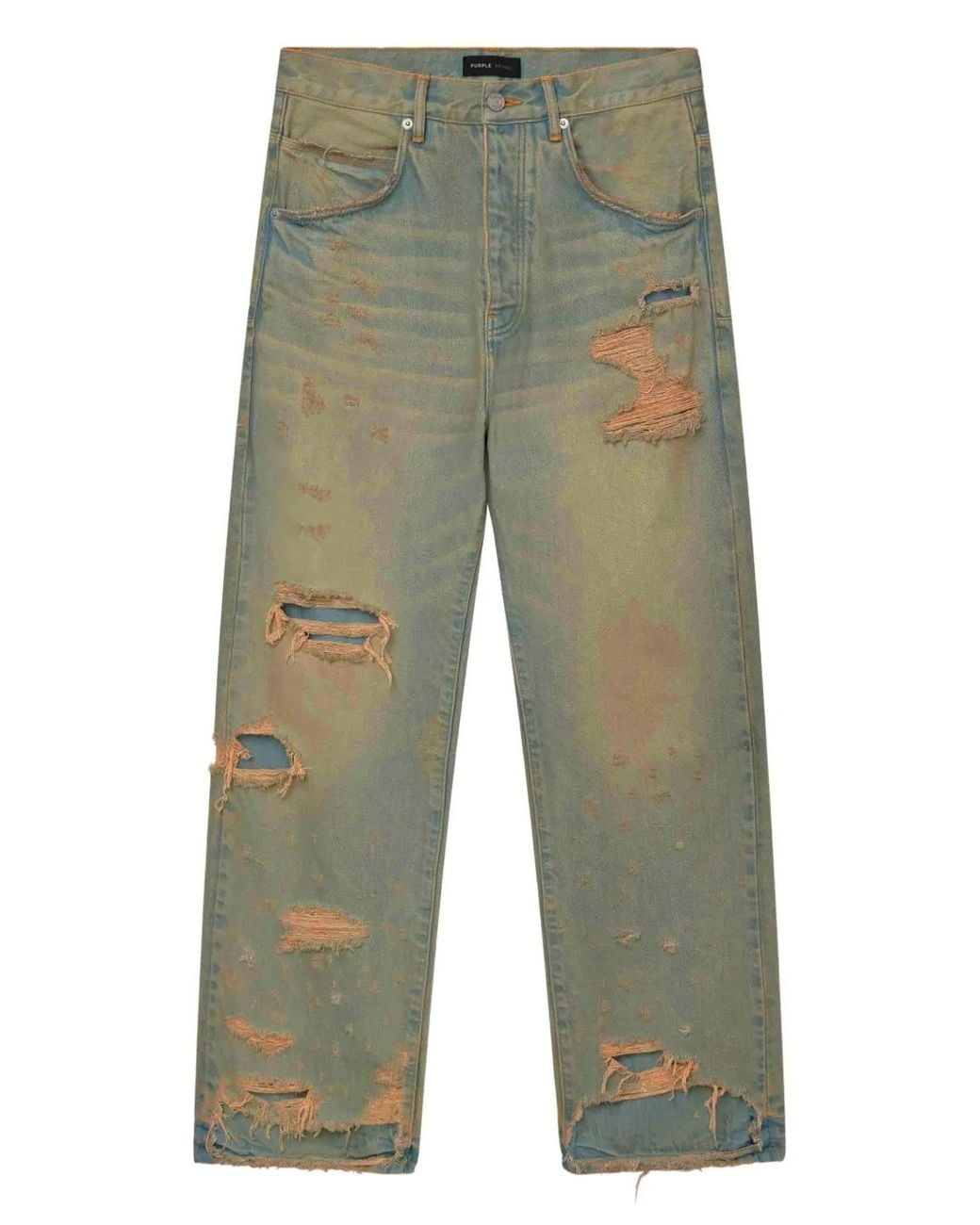 Purple Brand Green P018 Verditer Jeans for men