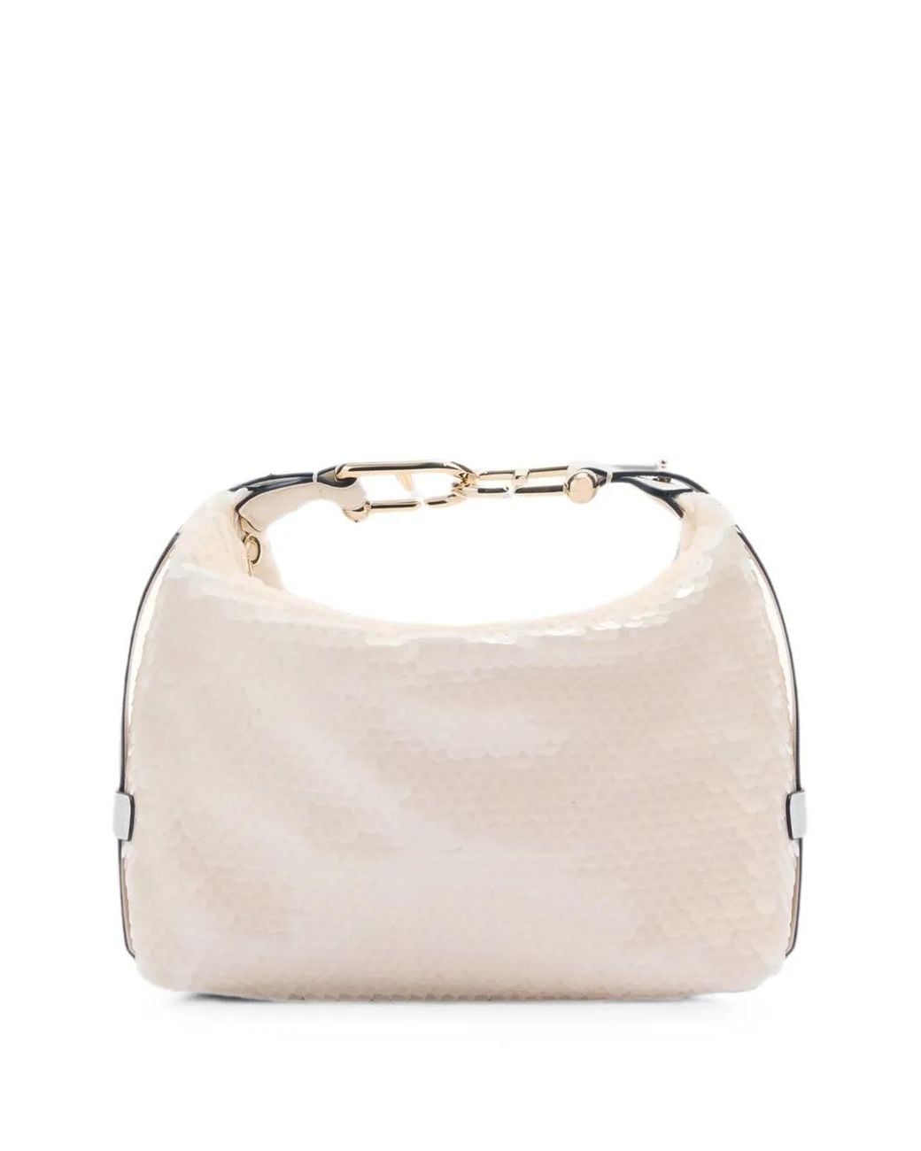 Furla Natural Tonie Sequin Shoulder Bag