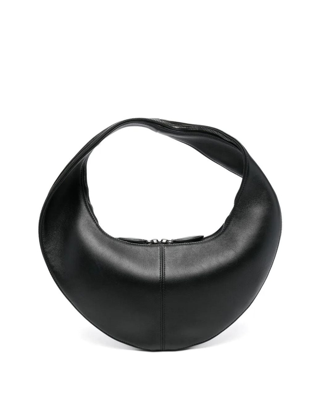 Maeden Black Medium Market Shoulder Bag