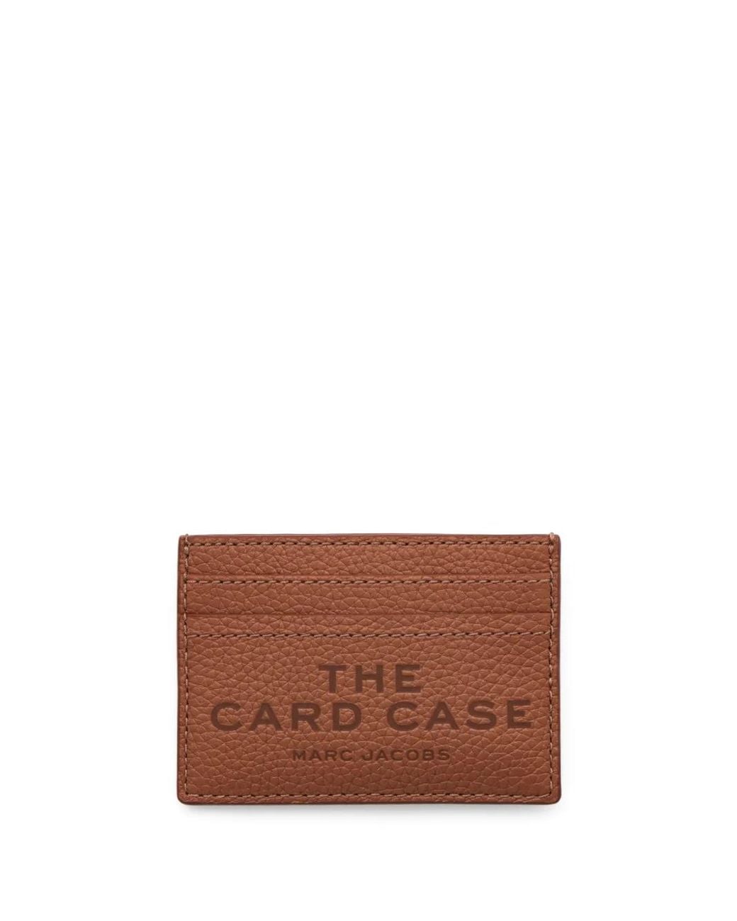 Marc Jacobs Brown The Leather Card Case Accessories