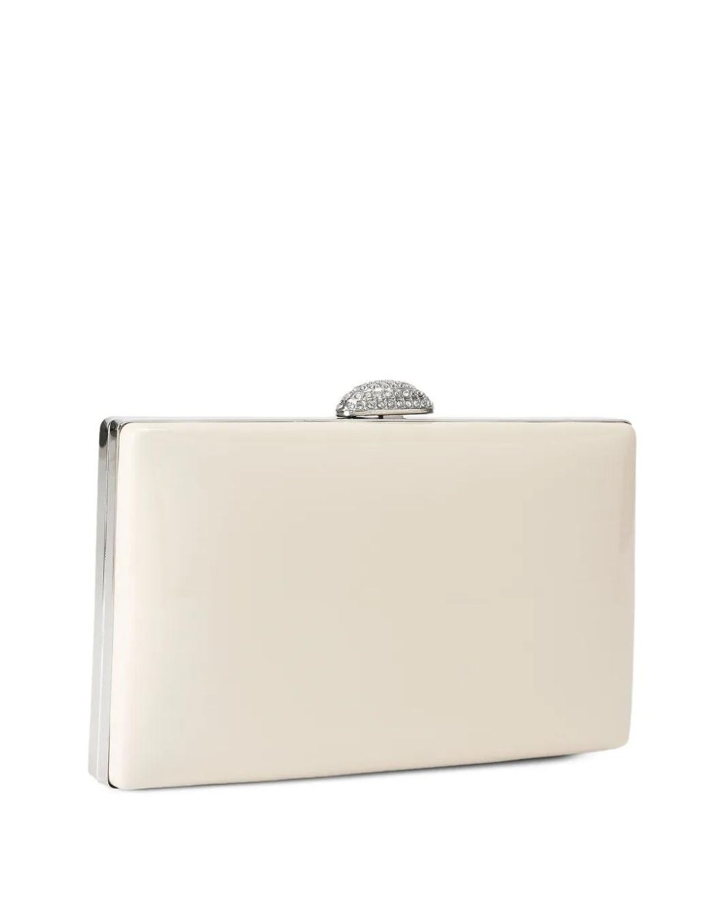 Kurt Geiger Natural Crystal Box Clutch