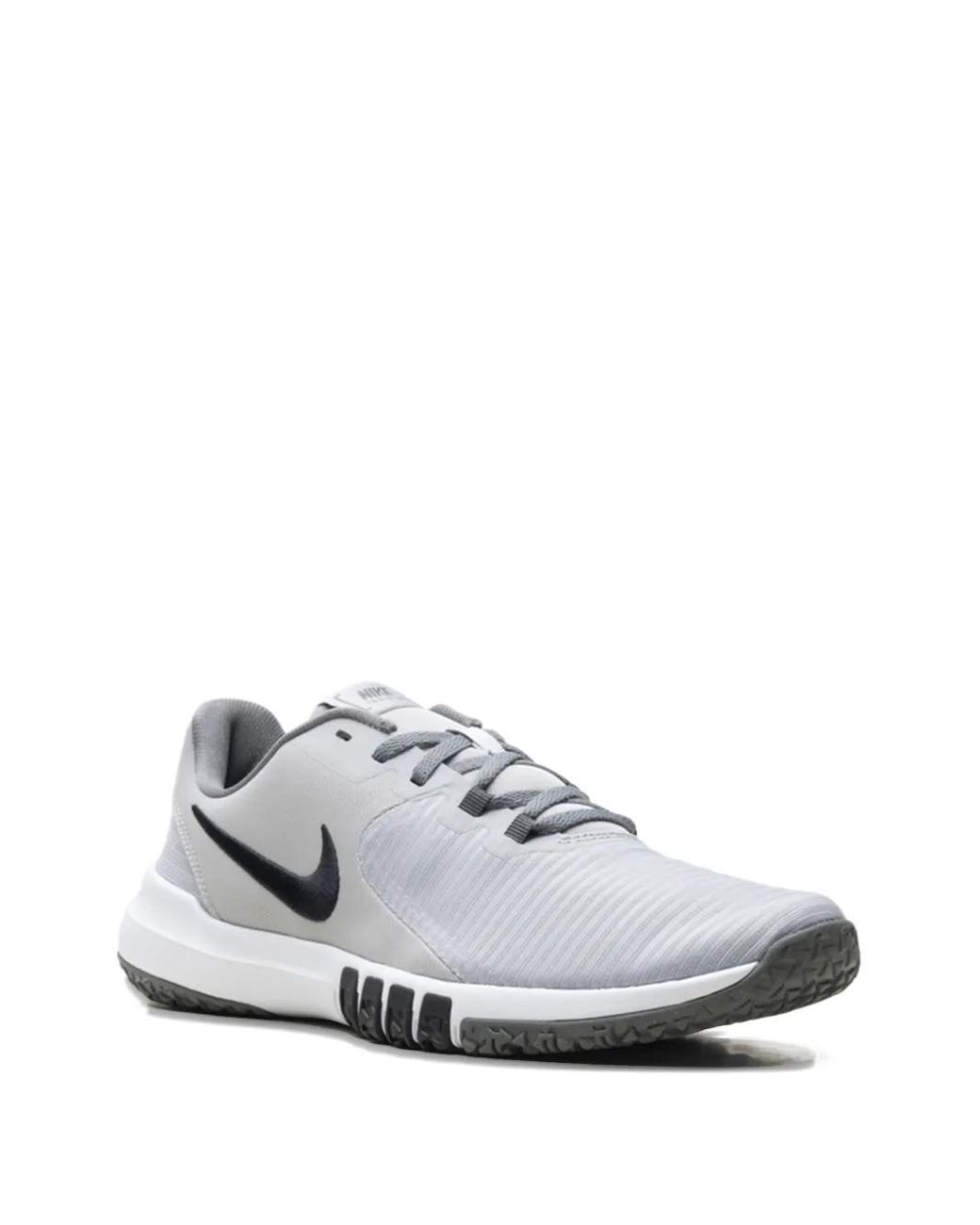 Nike White Flex Control 4 Sneakers for men