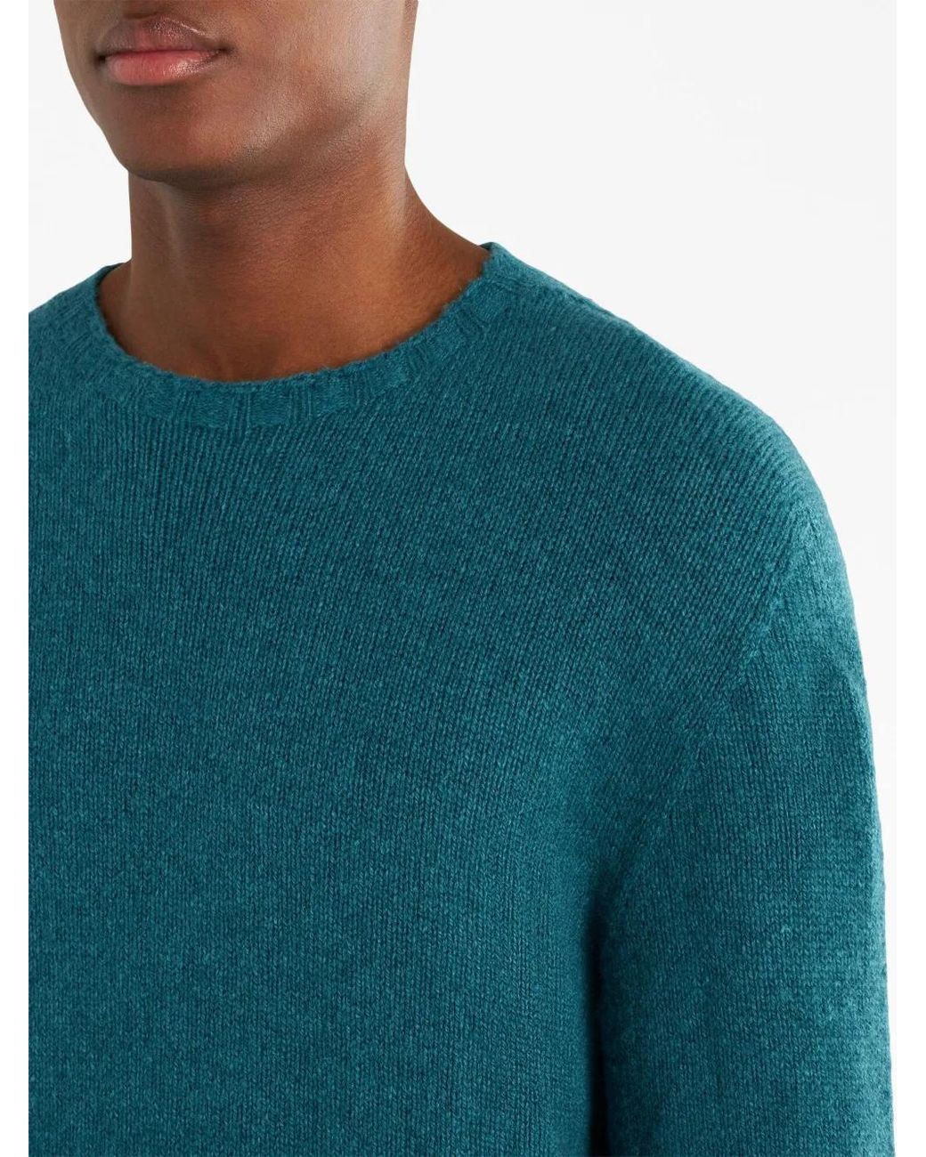 Etro Green Jumper With Logo for men