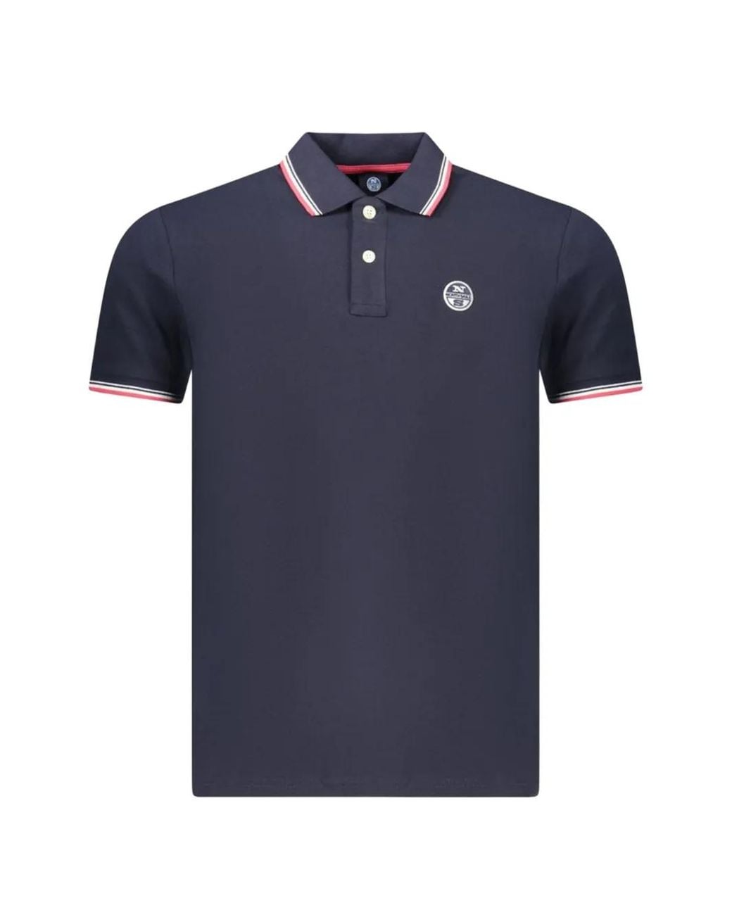 Polo À Patch Logo North Sails pour homme en coloris Blue