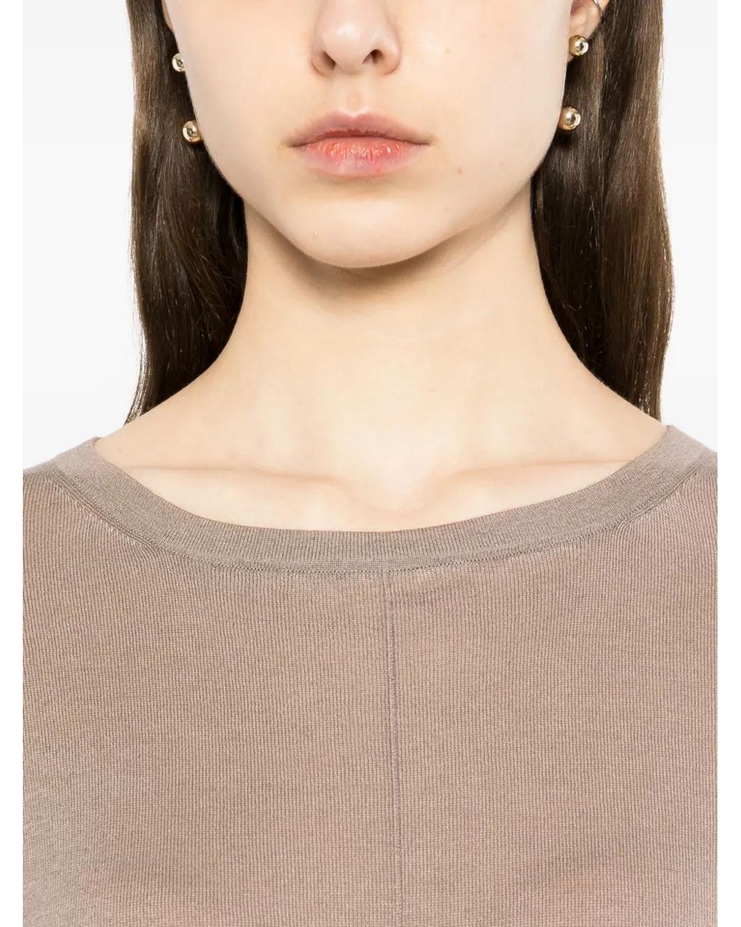 Care By Me Brown Flow Blouse